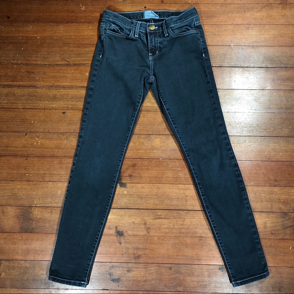 Current Elliot Black Ankle Skinny Jeans
